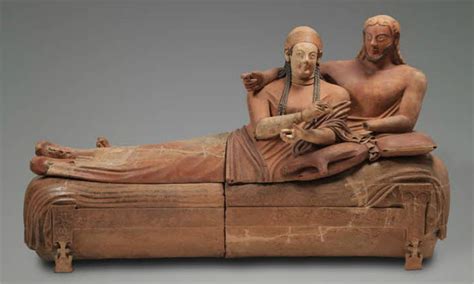  Sarcophagus of the Spouses :  A Tender Embrace Carved in Stone for Eternity!