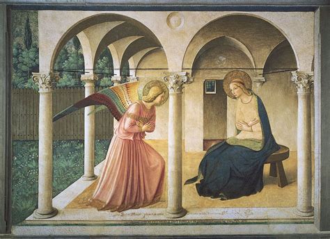  The Annunciation  -  A Symphony of Light and Faith in Early Spanish Art!